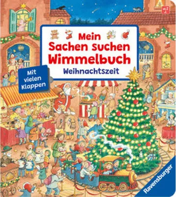 Immagine prodotto di Mein Sachen suchen Wimmelbuch: Weihnachtszeit