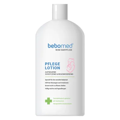 Produktbild von bebomed Pflegelotion – Sanfte Feuchtigkeit & Schutz für empfindliche Babyhaut, 265 ml