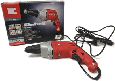 Zdjęcie produktu dla Wkrętarka do płyt gipsowo-kartonowych Einhell TH-DY 500 E, 500 W, z elektronicznym napędem obrotowym