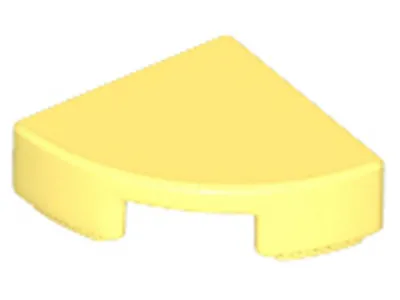 Produktbild von Lego® 1x1 Fliesen Rundecke 25269 - 1 Stück Helles Hellgelb