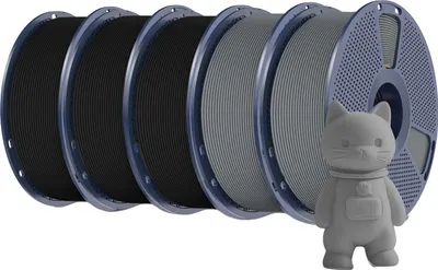 Obrázek produktu pro vlákno pro 3D tiskárny, materiál PLA, nízká smrštitelnost, 3BK 2GY