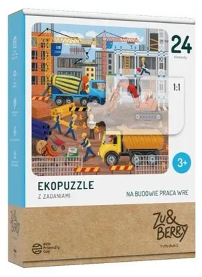 Obrázek produktu pro Na stavbě to vře. Ekopuzzle s úkoly – Muduko