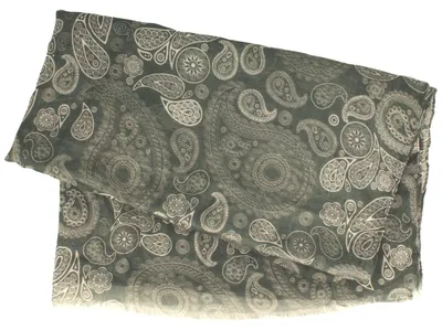 Paisley Trachtenschal von Hut-Breiter in grün