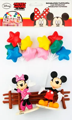 Produktbild von Tortendeko Set Mickey & Minnie