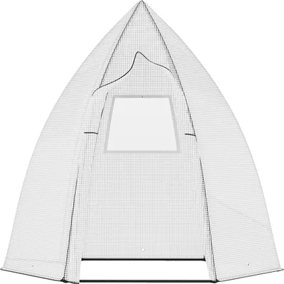 Produktbild von Outsunny Gewächshaus mit aufrollbarem Fenster 845-609