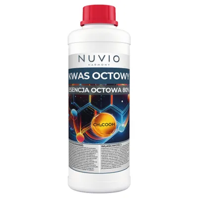 Zdjęcie produktu dla Kwas Octowy 1L Esencja Octowa 80% Nuvio