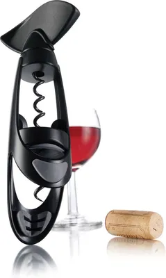 Produktbild von APS Korkenzieher Flaschenöffner Weinöffner Wein Öffner Kapselheber Kunststoff