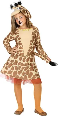 Produktbild von Atosa Afrikanisches Giraffenkostüm Für Mädchen Beige 5-6 Years Beige 5-6 Years