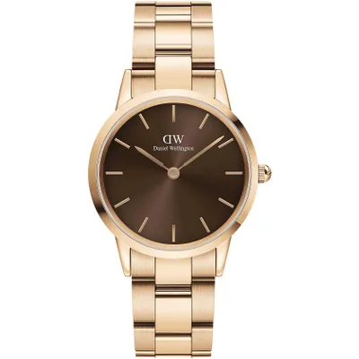 Obrázek produktu pro Jediný čas Daniel Wellington Pink Collection Iconic Amber - žena