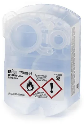 Produktbild von Braun 3-in-1 ShaverCare Reinigungskartuschen für Reinigungsstationen – ORIGINAL Kartuschen – Reinigt Rasierer 10x besser als Wasser, Scherkopfreiniger, Entfernt Haare und Hautpartikel – 8er Pack