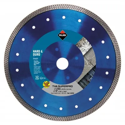 Obrázok produktu pre Diamantový kotúč Rubi Tva 230 X 22,2 mm Superpro