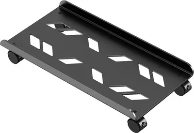 Obrázek produktu pro INF Mobilní Stojan na PC Skříň s Kolečky, Nastavitelný, Ocel, Brzdy