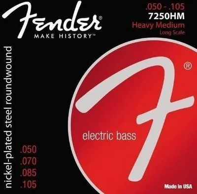Obrázek produktu pro Fender 7250HM Bass Strings 50-105 Struny pro baskytaru