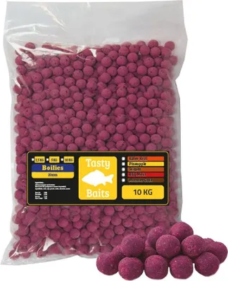 Produktbild von Tasty Baits Boilie 20mm 10kg Mulberry Magic High Quality Carpbait