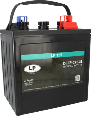 Produktbild von Landport LP 125 6V 240Ah Deep Cycle Traktionsbatterie