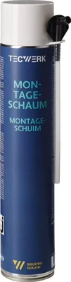 Produktbild von 1K-Montageschaum 750ml B2 champagner m.Einw.-Handsch.Dose TECWERK