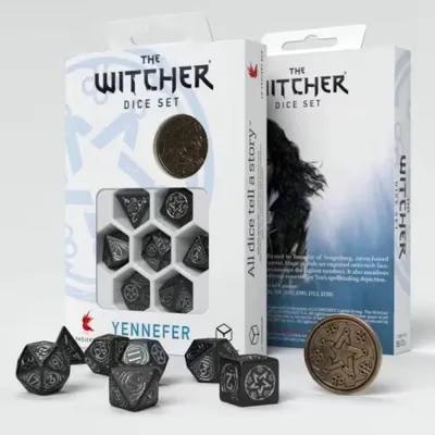 Image de Jeu de dés The Witcher. Yennefer - L'étoile d'obsidienne
