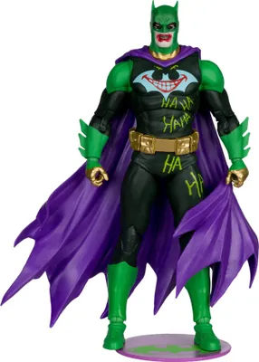 Produktbild von DC Multiverse Actionfigur Batman (Joker War) (Jokerized) (Gold Label) 18 cm