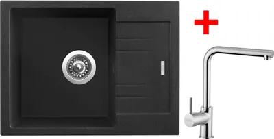 Obrázek produktu pro Sinks RAPID 580 Granblack + Elka
