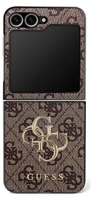 Zdjęcie produktu dla Etui Guess Big 4G Classic Logo do Samsung Galaxy Z Flip7 brązowy