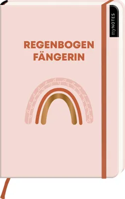 Produktbild von myNOTES Notizbuch A5: Regenbogenfängerin