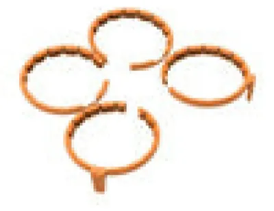 Immagine prodotto di Coprielica Sunnylife per Dji Flip (arancione)