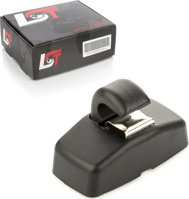 Produktbild von Sonnenblendenhalter Halter Clips schwarz mit Abdeckung für FORD SEAT SKODA VW