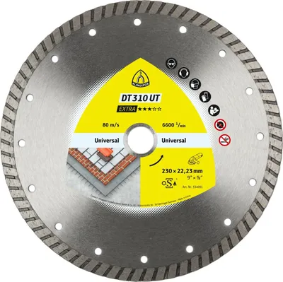 Zdjęcie produktu dla DT 910 B Diamentowe tarcze tnące, 400 x 3,6 x 25,4 mm, 28 segmentów, 334090