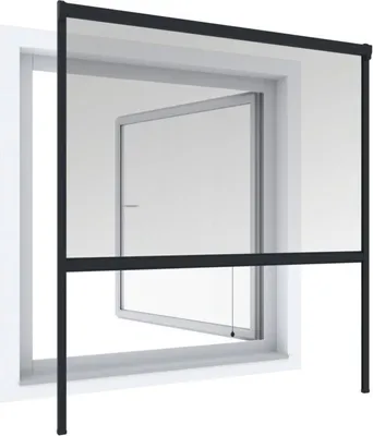 Produktbild von Rollo Fenster Plus 160 x 160 cm anthrazit