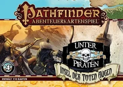 Produktbild von Pathfinder Abenteuerkartenspiel - Insel der Toten Augen/Unter Piraten Set 4