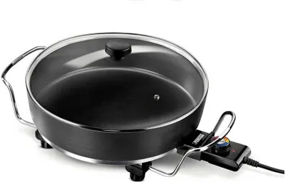 Zdjęcie produktu dla Princess 162367, Okrągły, Czarny, Aluminium, Szkło, 5,4 l, 215 °C