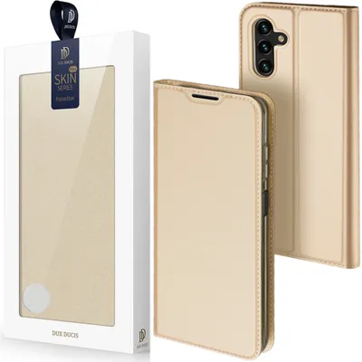 Produktbild von Dux Ducis Skin Pro Holster Case Flip Cover Samsung Galaxy A13 5G Gold