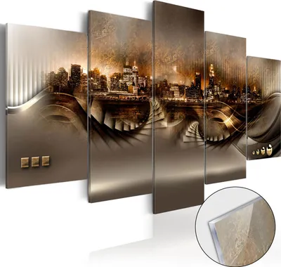 Produktbild von 3mm Acrylglasplatte Acrylglasbild - Lost City 200x100 cm Landschaften d-C-0025-k-n