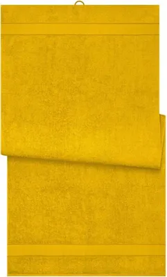 Produktbild von Bath Sheet Badetuch im modischen Design yellow, Gr. one size