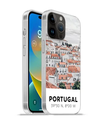 Produktbild von MuchoWow® Handyhülle Schutzhülle Hülle für Apple iPhone 14 Pro Max Portugal - Europa - Rot - Silhouette Silikon Softcase Handy Hülle - Hardcover