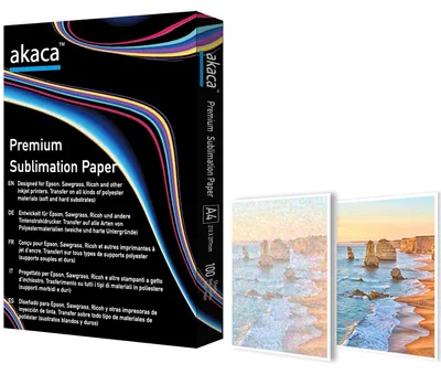 Thermotransferpapier A4, 100 Blatt, 120 g/m², für Inkjetdrucker
