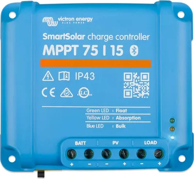 Produktbild von Victron Energy SmartSolar MPPT 75/15 Solarladeregler 12/24V 15A