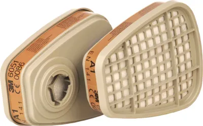 Obrázok produktu pre 3M plynový filter 6051 A1R proti organickým plynom+výparom (balenie 2 ks) (7000034751)
