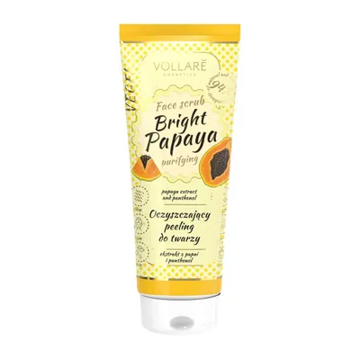 Obrázek produktu pro Vollare Osvěžující Papájový Čisticí Peeling Pro Obličej, 100 ml