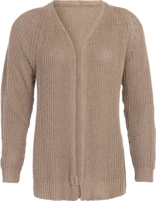 Produktbild von Knit Factory Daisy Kurze Strickjacke - Leinen - 40/42