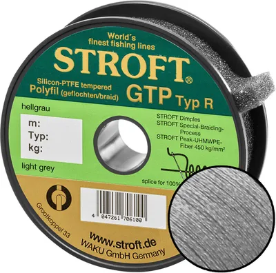 Produktbild von Stroft GTP 0,18 250m Geflochtene Angelschnur