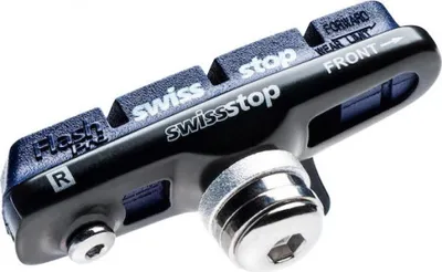 Zdjęcie produktu dla Swissstop, okładziny hamulcowe, Pro Flash, Bxp, ciemnoniebieskie, do Shimano + Campa, do felg aluminiowych, 1 para, cena detaliczna 25,90, (nr kat. = Swpro Bxp Full)