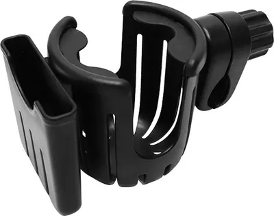 Produktbild von Kinderwagen Babyflaschenhalter Handyhalter 360 drehbare Milchflaschenhalterung Wasserbecherhalter fuer Mountainbike Kinderwagen