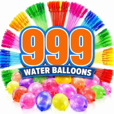 Productafbeelding van 999 Stuks Zelfsluitende Waterballonnen - Kinder En Buitenspeelgoed
