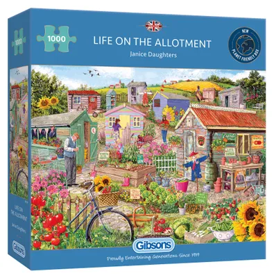 Obrázek produktu pro GIBSONS Puzzle Život v zahradě 1000 dílků