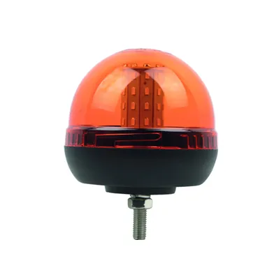 Obrázek produktu pro Výstražný LED maják, pevná montáž, oranžový, 12-24V