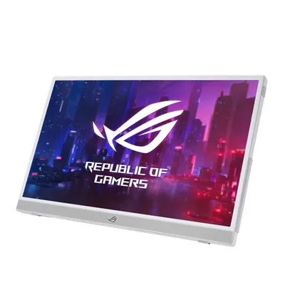 Produktbild von Asus ROG Strix XG16AHPE Portable Gaming Monitor 15,6 Zoll 144Hz Full HD Weiß