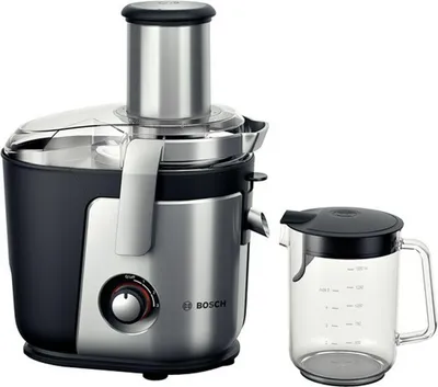 Obrázek produktu pro Bosch MES4010 Odstředivý odšťavňovač 1200 W černý stříbrný