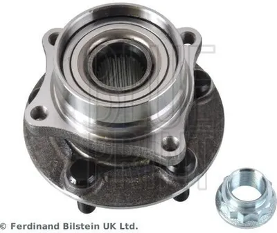 Produktbild von BLUE PRINT Radlagersatz Vorne Links Vorne Rechts für TOYOTA PRIUS Liftback (NHW20) Schrägkugellager 78,0mm ADT38252