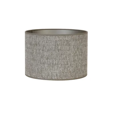 Produktbild von Light & Living - Lampenschirm Zylinder Saverna - Braun - Ø40x30cm - Stoffschirm für E27
